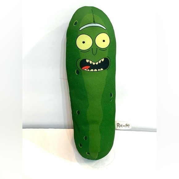 Adult Swim Rick and Morty “Pickle Rick” 9.5” Plush 2019 - Picture 1 of 5